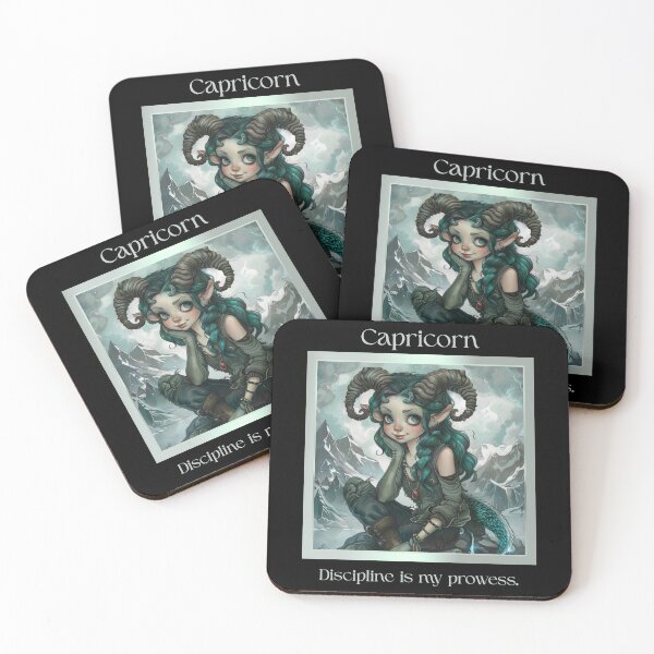 Item preview, Capricorn Zodiac – Discipline is My Prowess designed and sold by Zodilite.