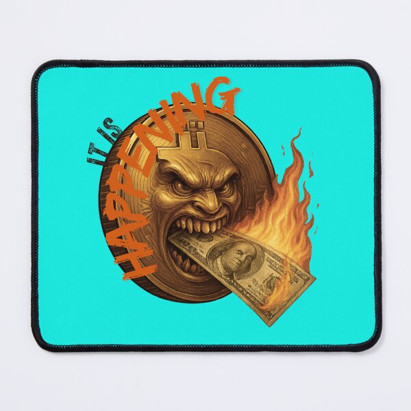 Item preview, Make Fiat Cry, Bitcoin Will Rise / Bold Crypto t-shirt design designed and sold by K0815O.