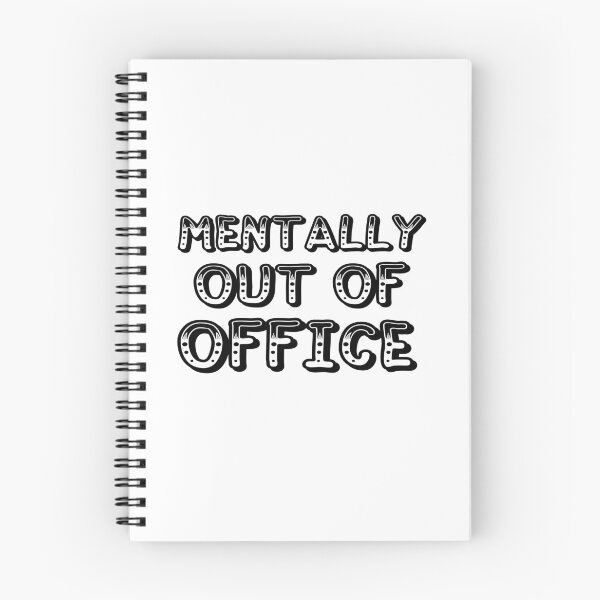 Item preview, Mentally Out of Office designed and sold by 101univers.