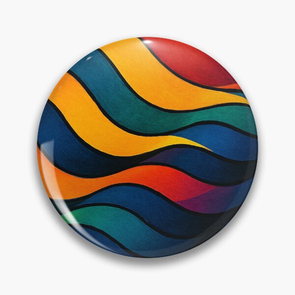 Item preview, Waves of color intensity designed and sold by Sigtrix.