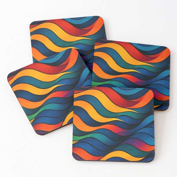 Item preview, Waves of color intensity designed and sold by Sigtrix.