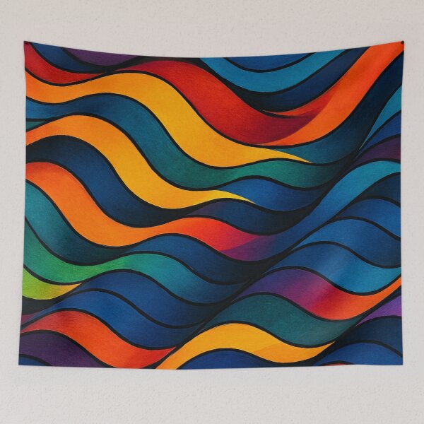 Item preview, Waves of color intensity designed and sold by Sigtrix.