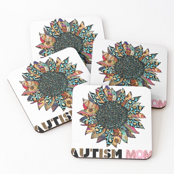 Item preview, Autism Mom with Sunflower – Proud Autism Awareness Design designed and sold by MKShop91.