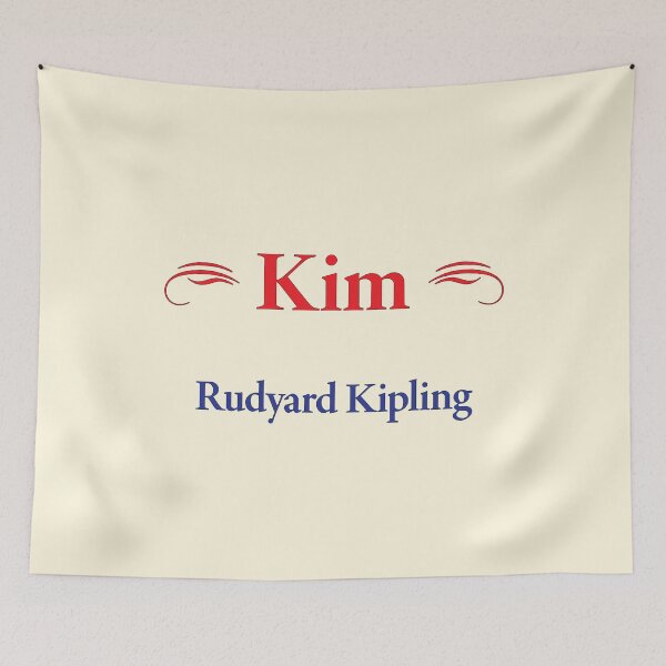 Item preview, Rudyard Kipling, Kim, Classic Literature designed and sold by CharlottePlaceArt.