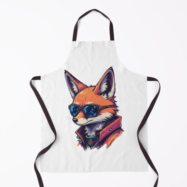Item preview, Cyberpunk fox designed and sold by DigitalArtTK.