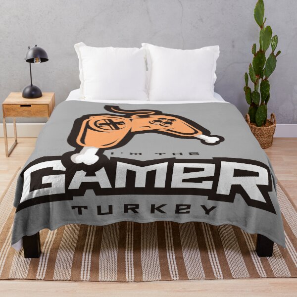 Item preview, “Game On, Gobble On: Funny Turkey Day Gamer Gear for Thanksgiving 2025” designed and sold by artworkathome.