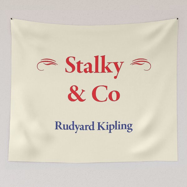 Item preview, Rudyard Kipling, Stalky & Co, Classic Literature designed and sold by CharlottePlaceArt.