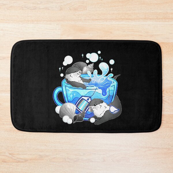 Item preview, Pride Flag Teacup - Otter Ocean Demiboy designed and sold by heysoleilart.