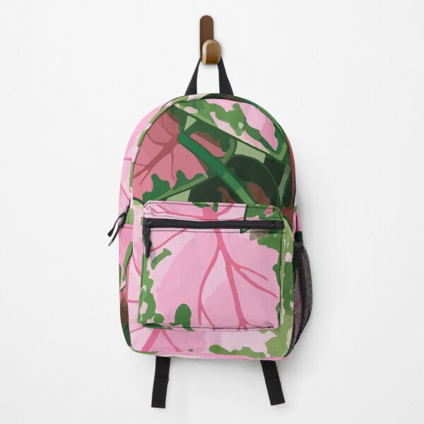 Item preview, Pink and Green Heart-Shaped Leaf Art designed and sold by BrownHorse90s.