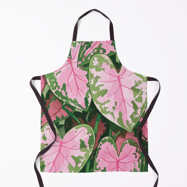Item preview, Pink and Green Heart-Shaped Leaf Art designed and sold by BrownHorse90s.