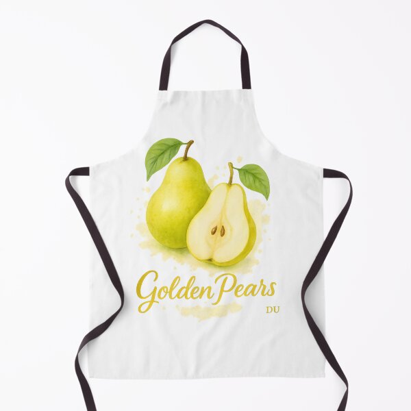 Item preview, Golden Pears – Watercolor Fruit Illustration designed and sold by DanielULaN Artworks.