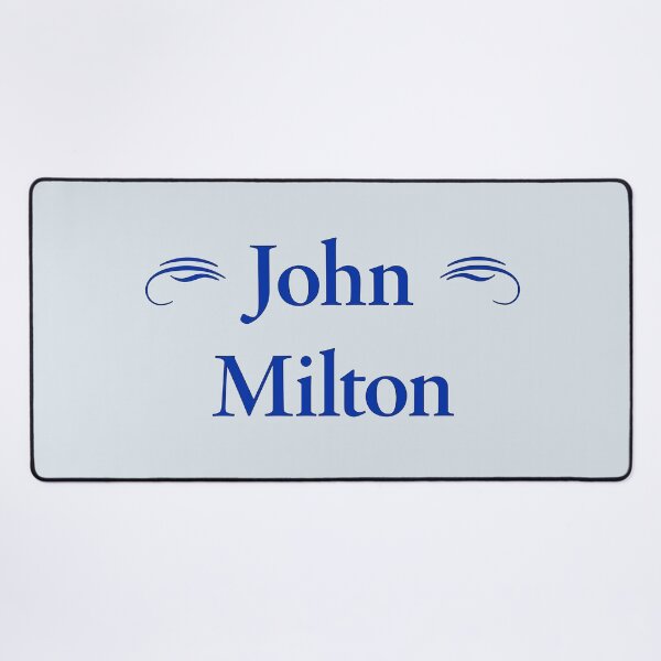 Item preview, John Milton, English Poet, Classic Literature designed and sold by CharlottePlaceArt.