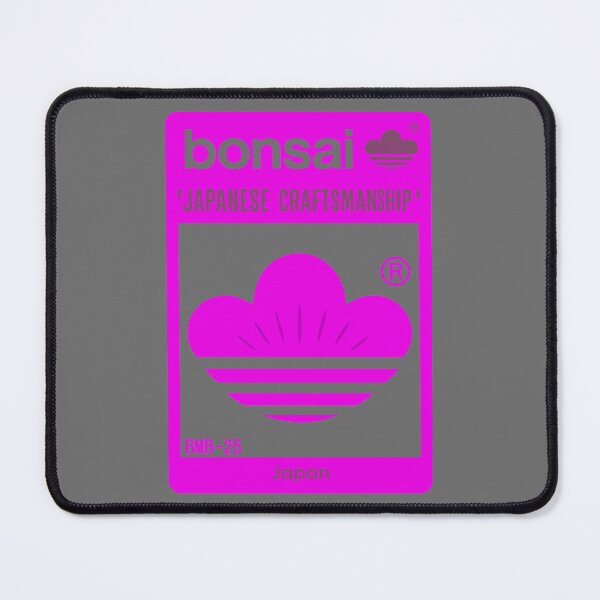 Item preview, Bonsai Japanese Crest Logo cherry Pink × gray designed and sold by YellowMagicJP.