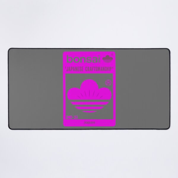 Item preview, Bonsai Japanese Crest Logo cherry Pink × gray designed and sold by YellowMagicJP.
