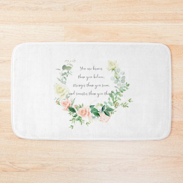 Item preview, You are braver than you believe. Winnie the Pooh Quote designed and sold by Simple Soul.