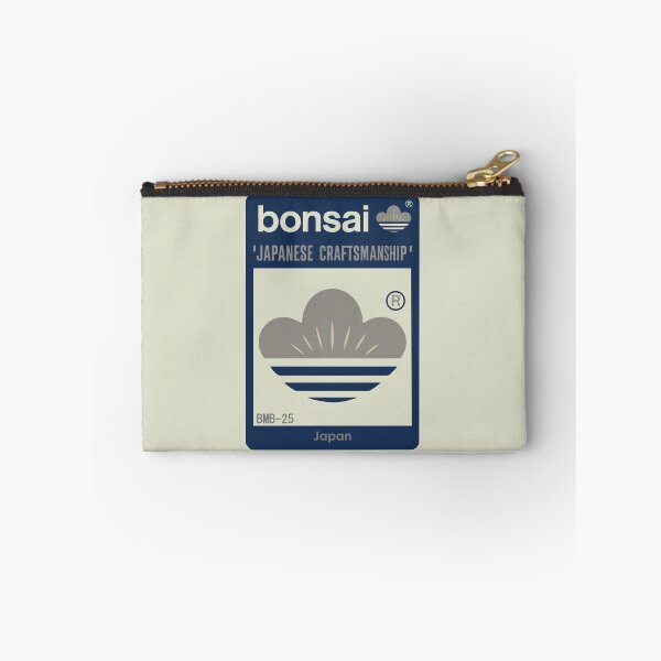 Item preview, Bonsai Japanese Modern Crest Logo　Classic Navy WabiSabi designed and sold by YellowMagicJP.