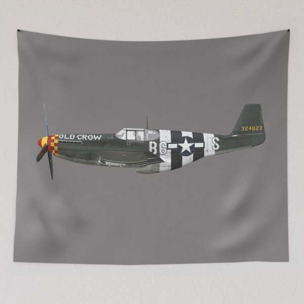 Artikelvorschau, P-51B Old Crow entworfen und verkauft von Dingo-Digital.