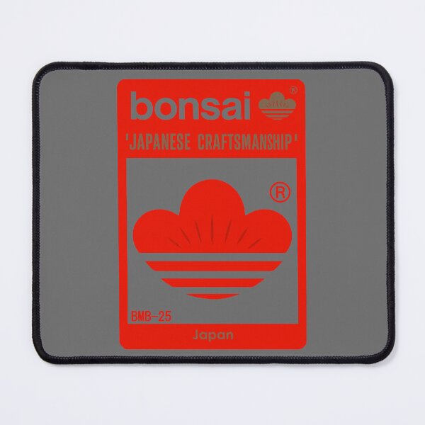 Item preview, Bonsai Japanese Crest Logo Red × gray designed and sold by YellowMagicJP.