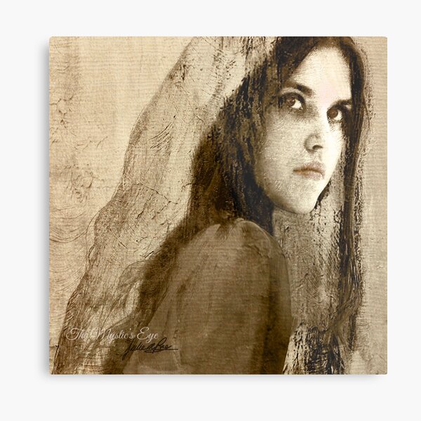 The Mystic's Eye Metal Print
