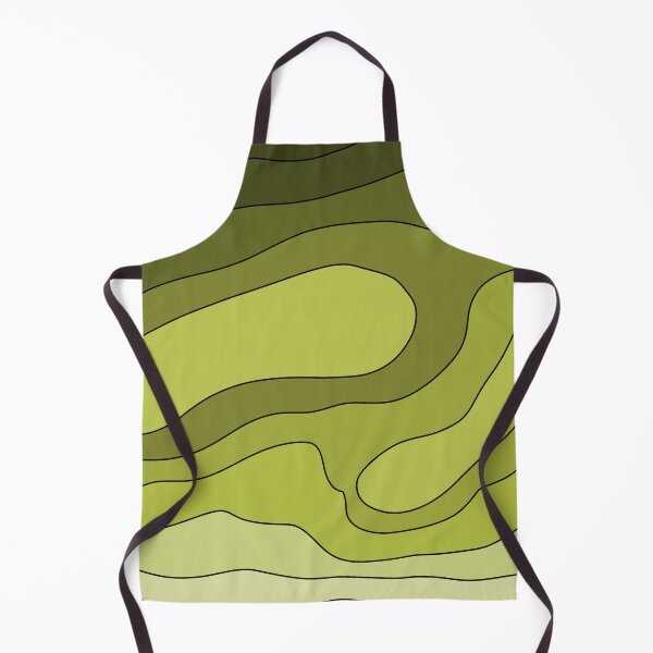 Item preview, Aesthetic green wave pattern designed and sold by TAbstractDesign.