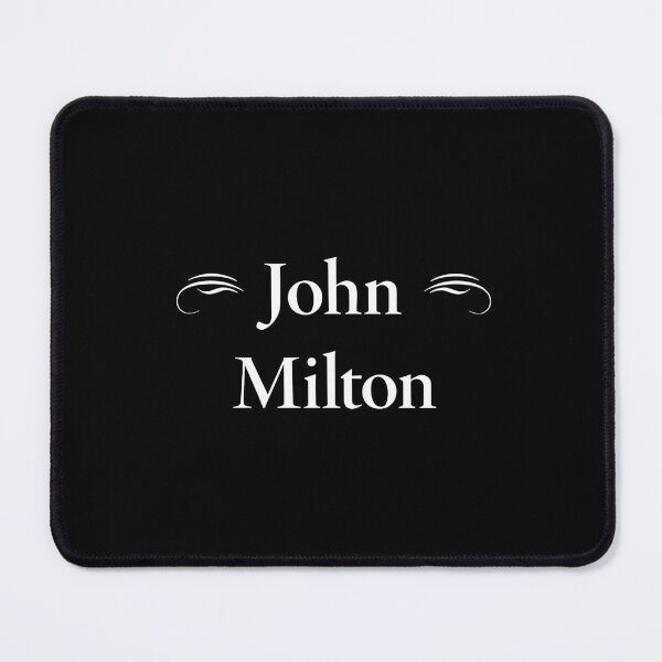 Item preview, John Milton, English Poet, Classic Literature designed and sold by CharlottePlaceArt.