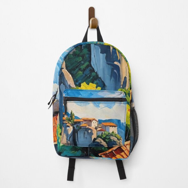 Item preview, Meteora - Monasteries Among the Clouds designed and sold by Undersea Ai Art.