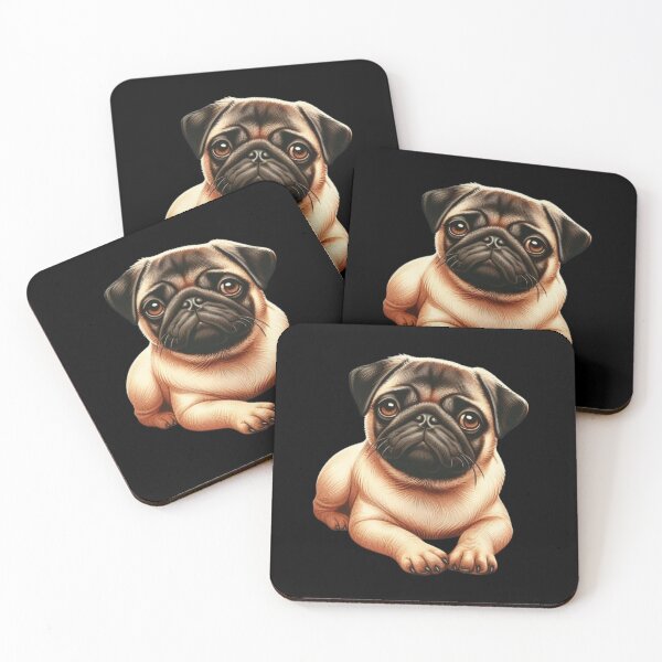 Item preview, Sitting Pug  designed and sold by netz28.