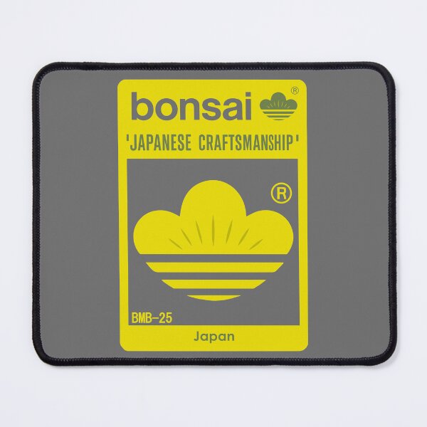 Item preview, Bonsai Japanese Crest Logo lemon Yellow × gray designed and sold by YellowMagicJP.
