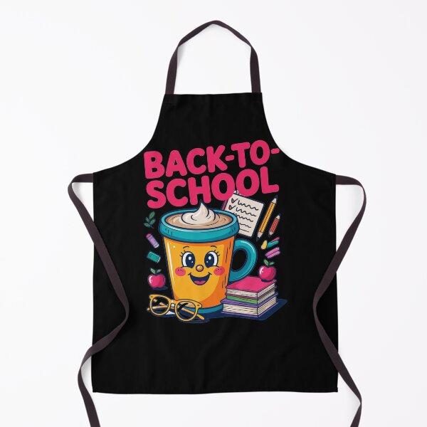 Item preview, Cute Back to School Coffee Cup Art designed and sold by MonkiFlipp.