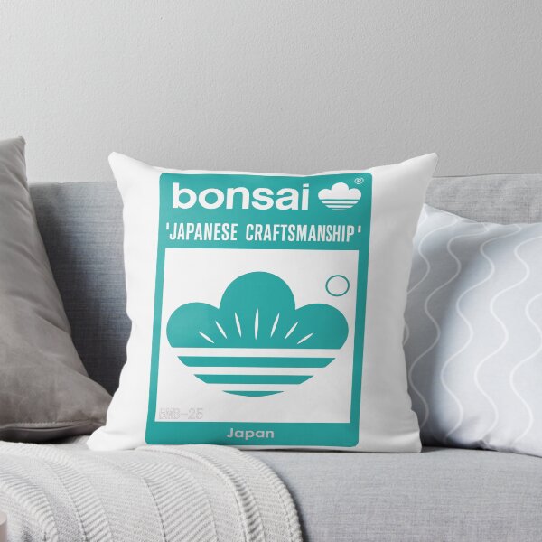 Item preview, Bonsai Japanese Crest Logo　pale green × White designed and sold by YellowMagicJP.