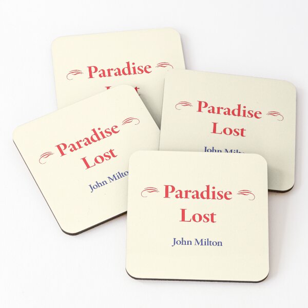 Item preview, John Milton, Paradise Lost, Classic Literature designed and sold by CharlottePlaceArt.