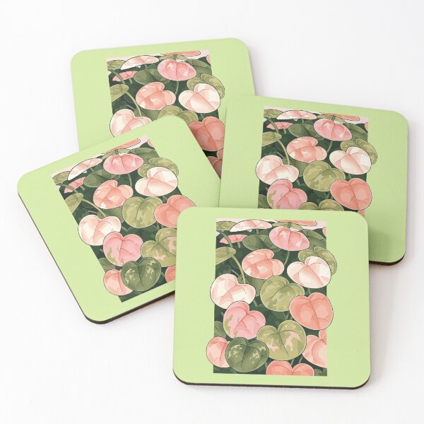 Item preview, Peach and Green Anthurium Leaves  designed and sold by BrownHorse90s.