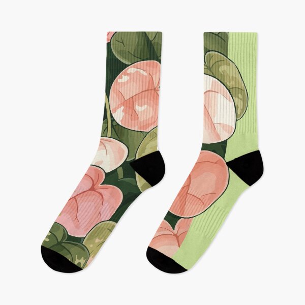 Item preview, Peach and Green Anthurium Leaves  designed and sold by BrownHorse90s.