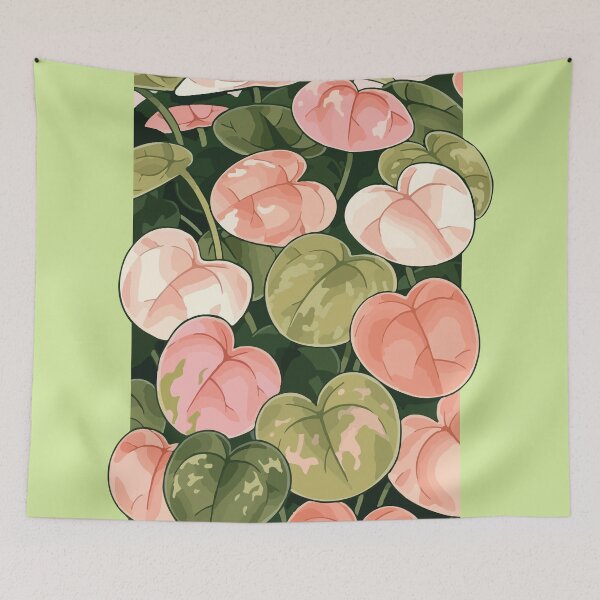 Item preview, Peach and Green Anthurium Leaves  designed and sold by BrownHorse90s.
