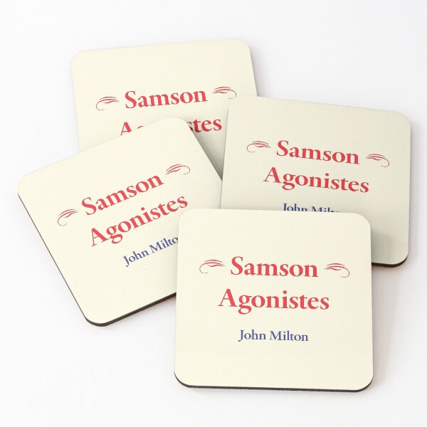Item preview, John Milton, Samson Agonistes, Classic Literature designed and sold by CharlottePlaceArt.