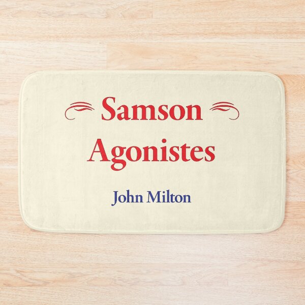 Item preview, John Milton, Samson Agonistes, Classic Literature designed and sold by CharlottePlaceArt.