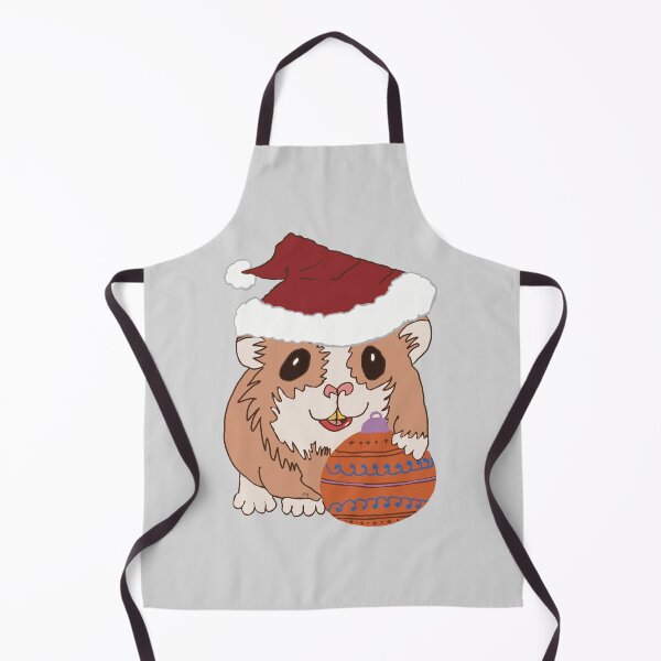 Item preview, Christmas Santa Hamster Orange bauble designed and sold by Micki Moxie.