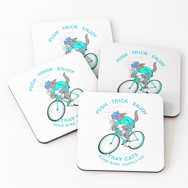 Item preview, STRAY CATS ROAD BIKE SUPPLLY CO.　Sky Blue designed and sold by YellowMagicJP.