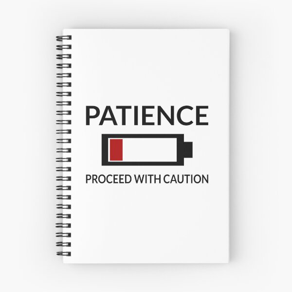 Item preview, Patience Low Battery Proceed With Caution designed and sold by coolfuntees.