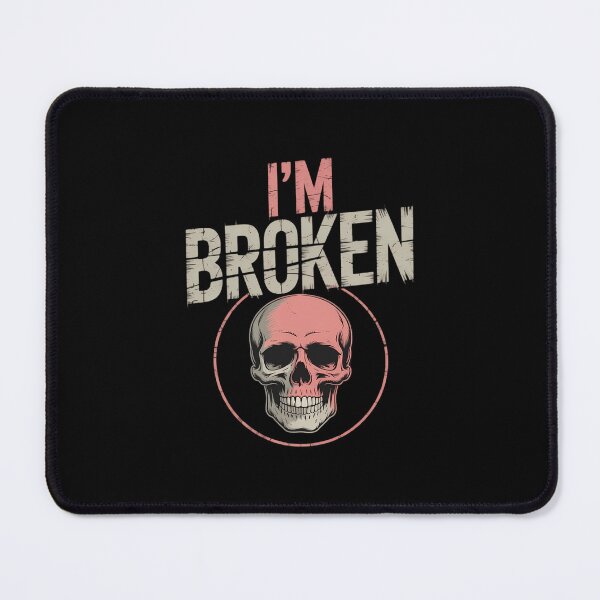 Item preview, Confused Smile Purple Im Broken Women Im OK Broken designed and sold by aidenpier.