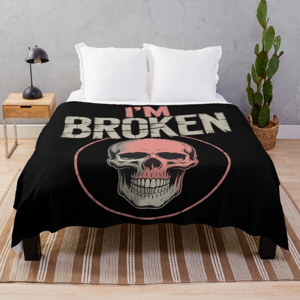Item preview, Confused Smile Purple Im Broken Women Im OK Broken designed and sold by aidenpier.