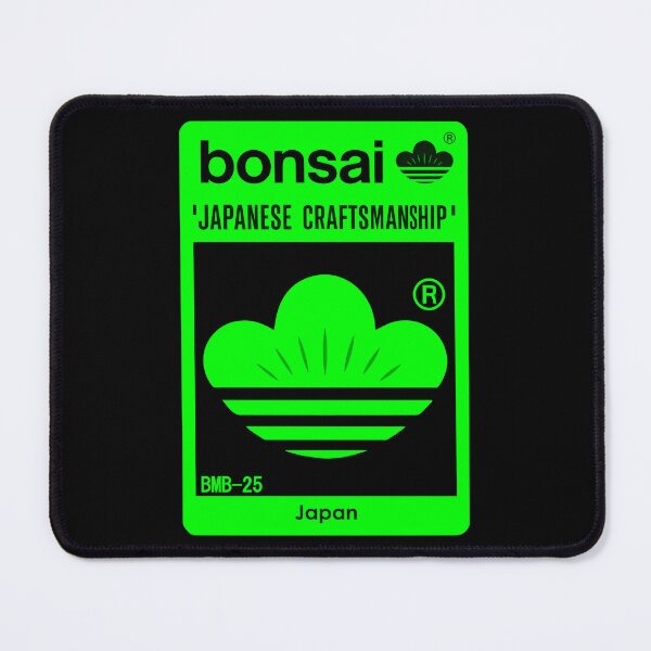 Item preview, Bonsai Japanese Crest Logo Green × Black designed and sold by YellowMagicJP.