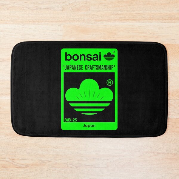 Item preview, Bonsai Japanese Crest Logo　Green × Black designed and sold by YellowMagicJP.