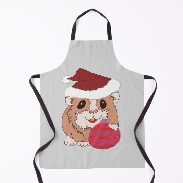 Item preview, Christmas Santa Hamster red bauble designed and sold by Micki Moxie.