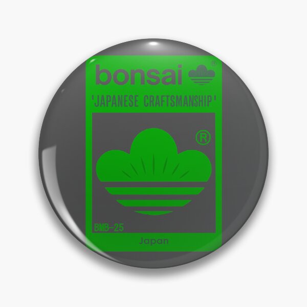 Item preview, Bonsai Japanese Crest Logo　Green × dark gray designed and sold by YellowMagicJP.