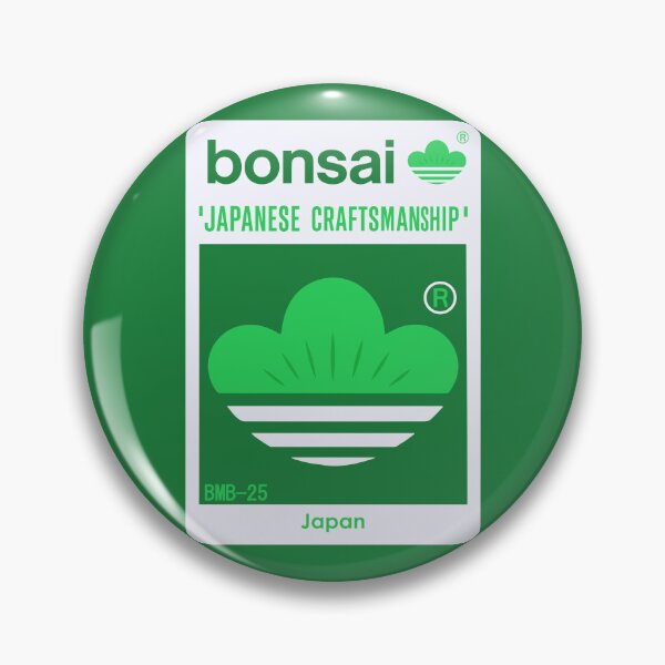Item preview, Bonsai Japanese Crest Logo　sporty White Green  designed and sold by YellowMagicJP.