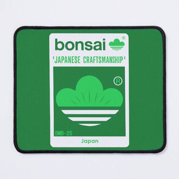 Item preview, Bonsai Japanese Crest Logo sporty White Green designed and sold by YellowMagicJP.