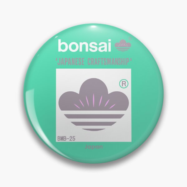 Item preview, Bonsai Japanese Crest Logo　sporty light Green × Pink designed and sold by YellowMagicJP.