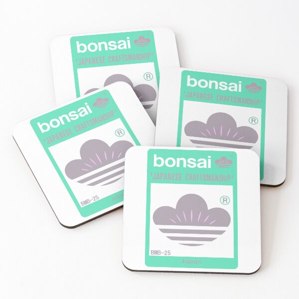 Item preview, Bonsai Japanese Crest Logo　sporty light Green × Pink designed and sold by YellowMagicJP.