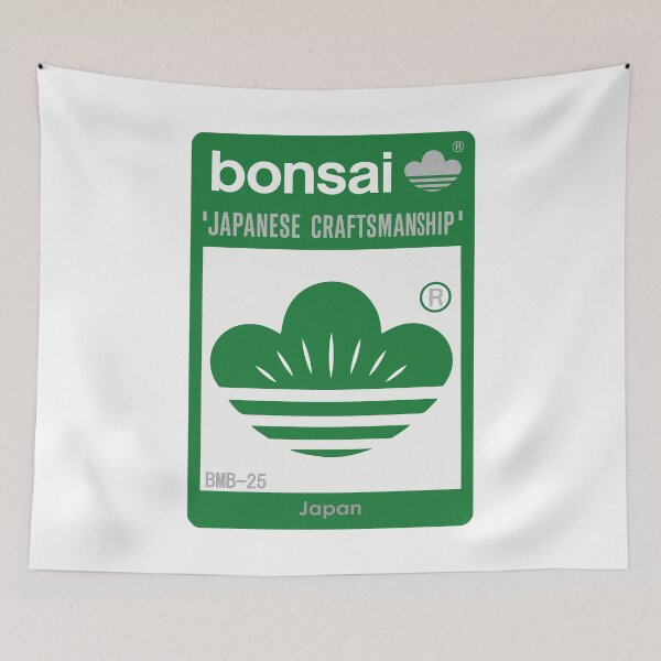 Item preview, Bonsai Japanese Crest Logo　classic Green designed and sold by YellowMagicJP.